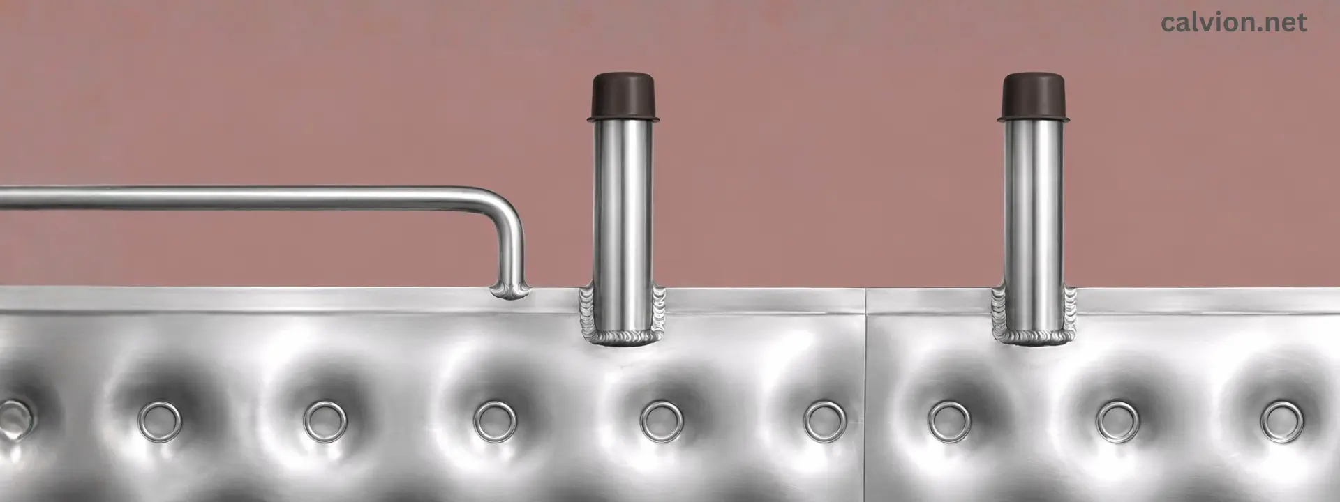 Immersion heat exchanger coils